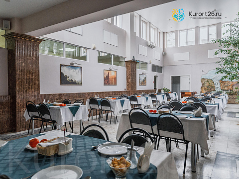 Санаторий «им. академика И. П. Павлова» г. Ессентуки. Столовая